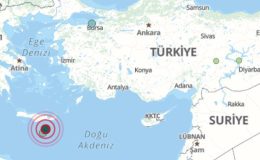 Akdeniz’de 4.1 büyüklüğünde deprem