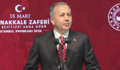 Bakan Yerlikaya: Çanakkale ruhu hamd olsun bugün de yaşamaktadır