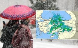 Ankara’da kar yağışı başladı! Meteoroloji haritayı güncelledi, işte il il hava durumu tahminleri…