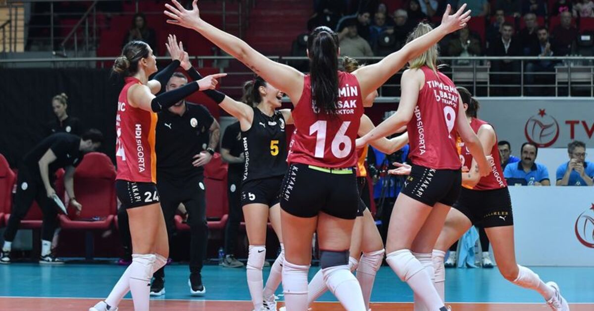 Galatasaray Daikin, CEV Kupası’nda yarı finalde!