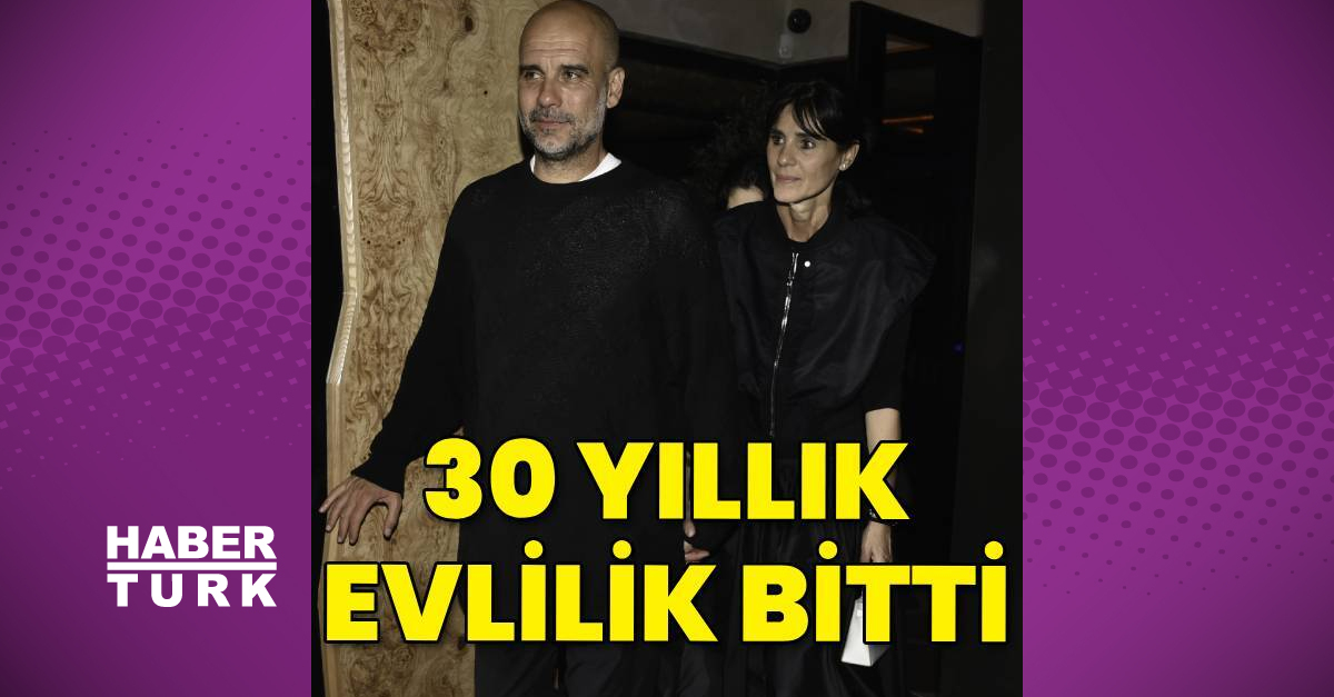 Pep Guardiola 30 yıllık eşi Cristina Serra’dan ayrıldı