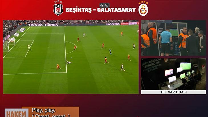 Beşiktaş – Galatasaray derbisinin VAR kayıtları açıklandı!